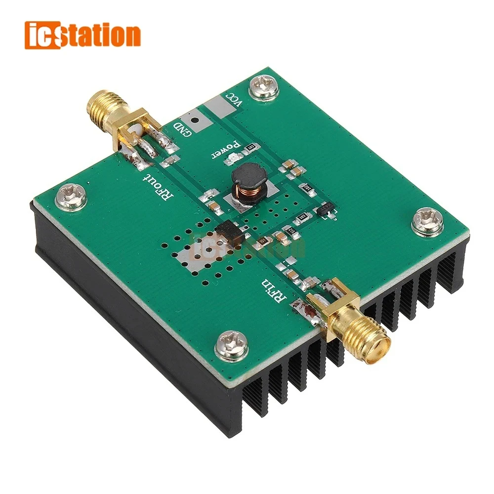 380-450MHz 433MHz 5W RF เครื่องขยายเสียงอินพุต 0.1W สามารถเอาต์พุต 5.0W @ 7.2V โมดูล RF