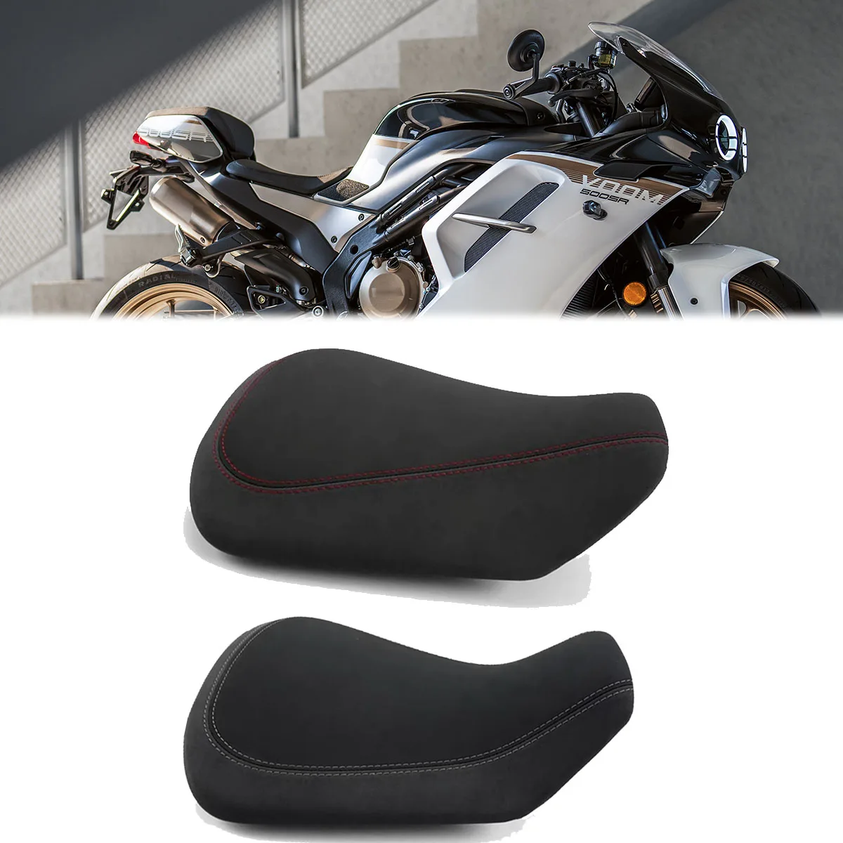 

Fit For CFMOTO 500SR VOOM 500 SR Motorcycle driver front seat assembly seat cushion Height and Lowering front seat cushion