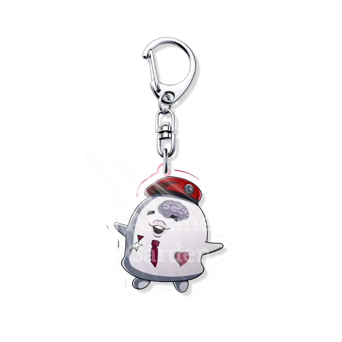 المائة خط أكاديمية الدفاع الأخير سلسلة مفاتيح مصنوعة من الأكريليك زوجين حقيبة سحر قلادة هدية مفتاح سلسلة لطيف تذكارية صديق Kingring #6