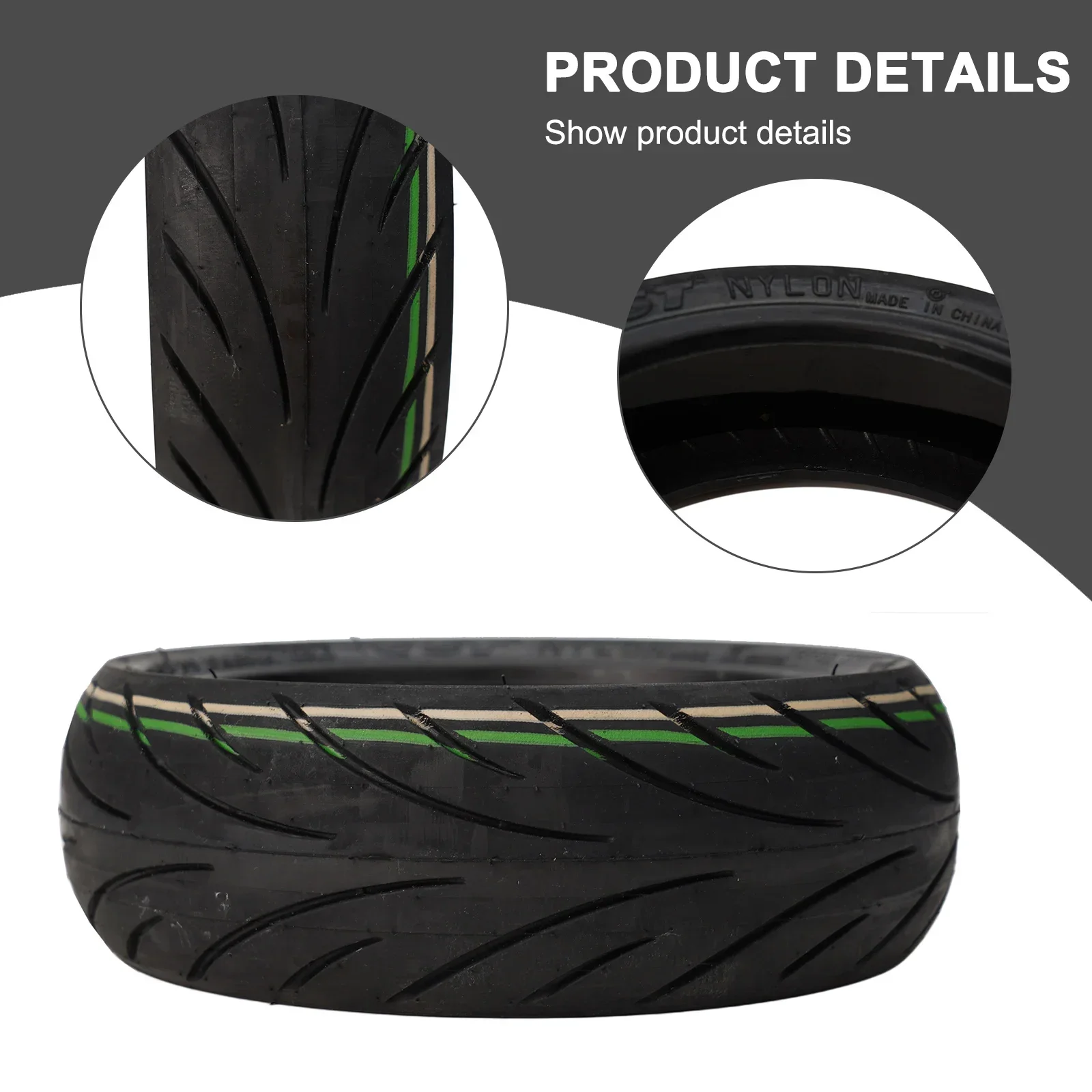 Improve Your For NIU KQI3 Electric Scooter's Performance with a Self repair Tubeless Tire 9 5 inch 9 5x2 5 Size