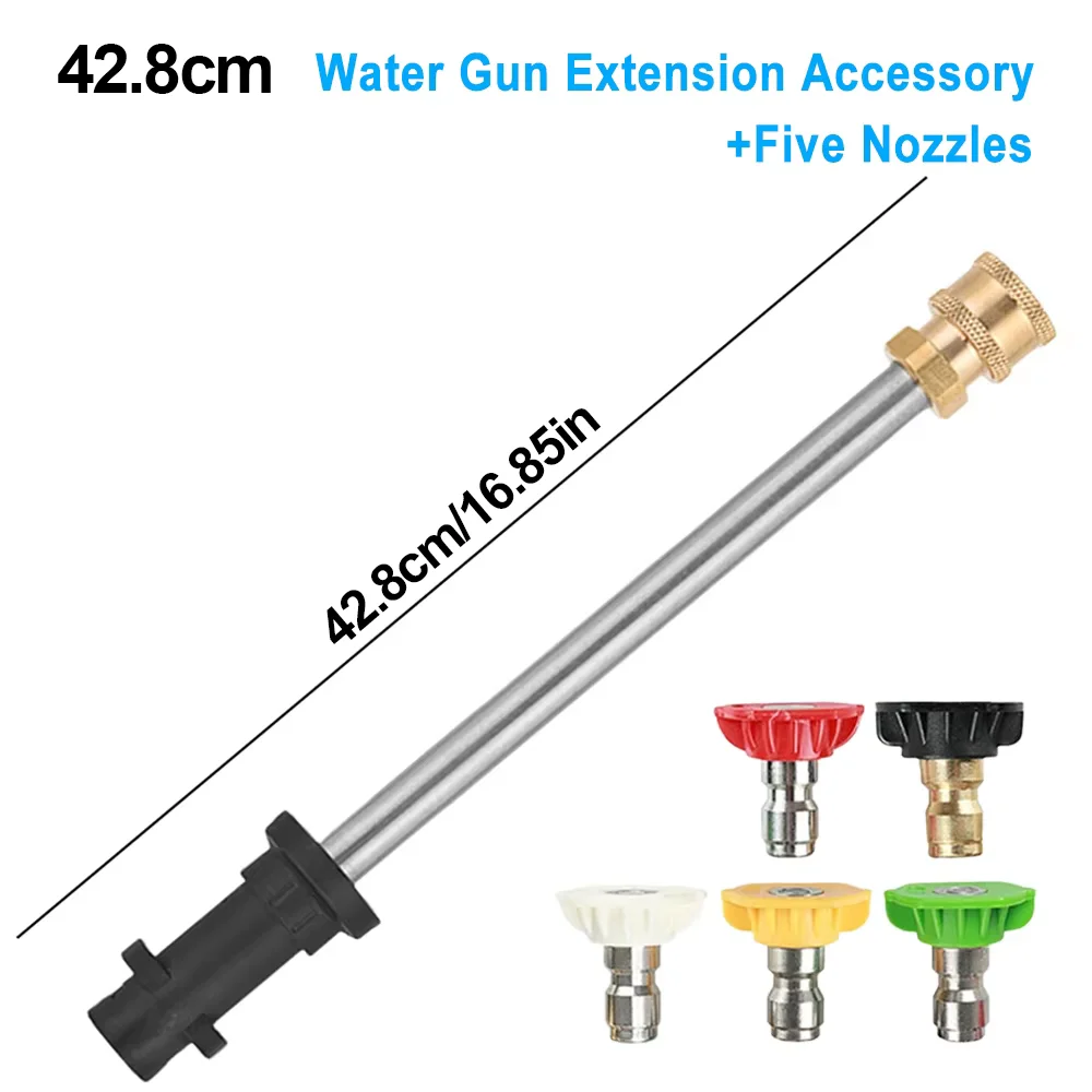 Karcher Hochdruckreiniger-Lanzeenverlängerungs-Schnellanschluss-Adapter – Hochdruck-Spritzpistolen-Zubehör für die Reinigung von SUV-Aufnahmewerkzeugen – Detail 9