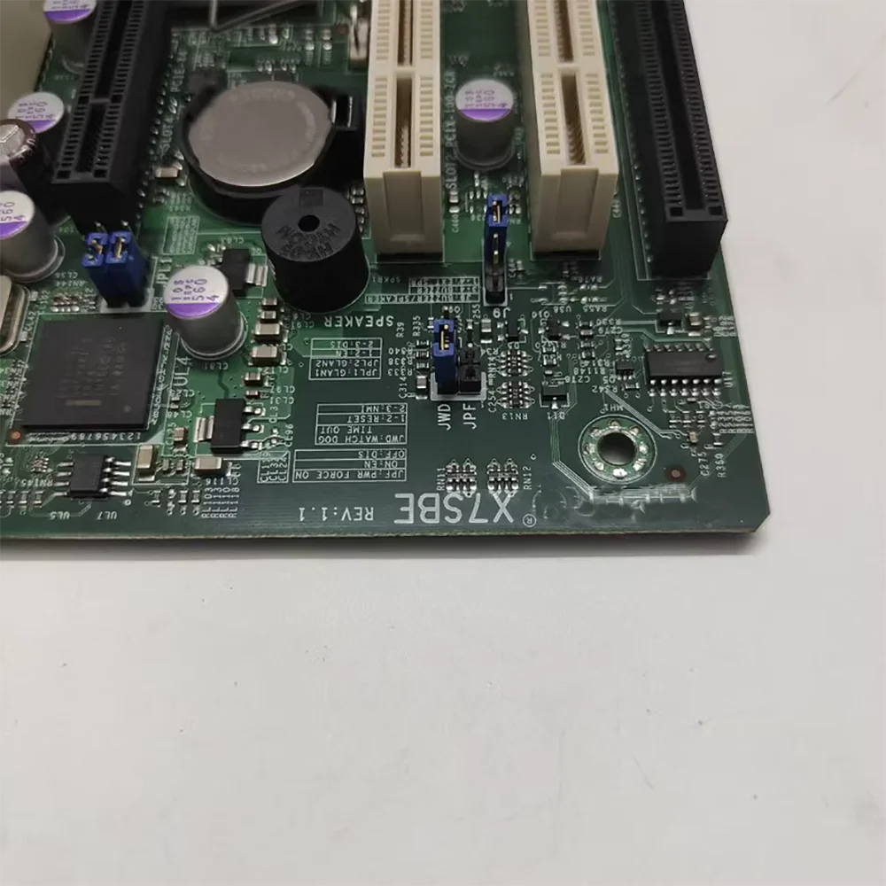 The Industrial Motherboard Dual Net-work Port X7SBE REV1.1