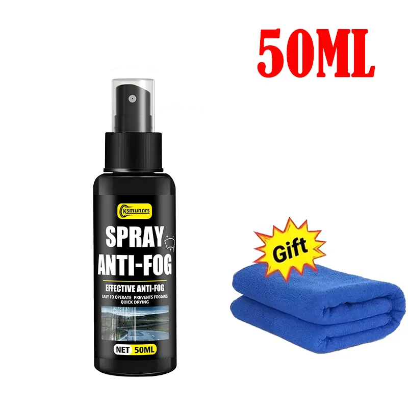 Anti-Fog Spray for Motorcycle Helmets