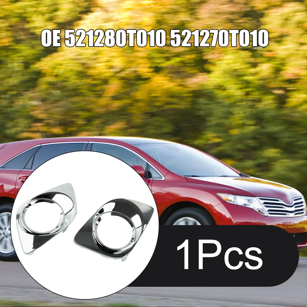 Customize Your For Toyota For Venza with Fog Light Trim Cover OE part number 521270T010 521280T010 Enhance Appearance