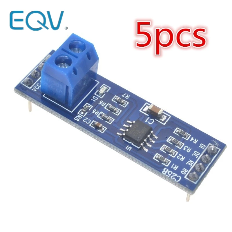 Moduł MAX485 RS-485 TTL na RS485 MAX485CSA Moduł konwertera do układów scalonych Arduino