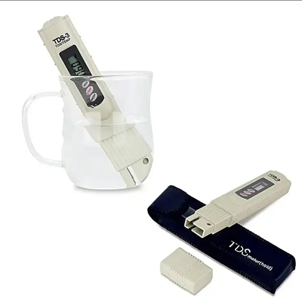 3 In1 TDS EC Meter Temperature Tester Pen Multifunctional Digital Water Quality Tester For Water Purity TEMP PPM Tester