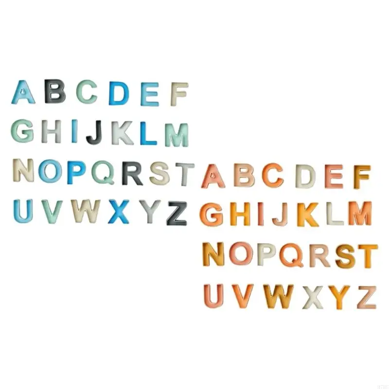 97BC Силиконовые буквы, установленные для обучения и развлечения для мальчиков и девочек 97BC Силиконовые буквы, установленные для обучения и развлечения для мальчиков и девочек