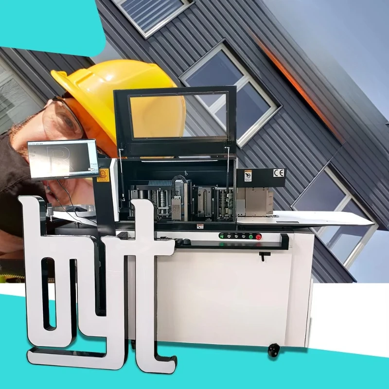 3D Large Character Signage Manufacturing Automatic Channel Rolling Machine