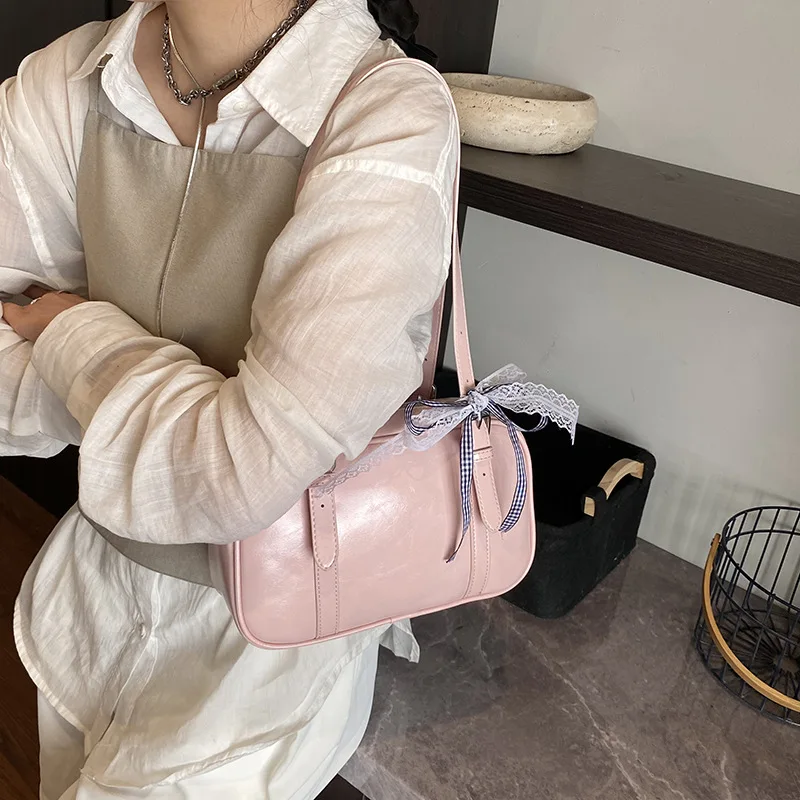 

Chic 2025 Minimalist Crossbody Bag for Women, Fashionable Top Handle Sling, Bag with Inner Pocket for Daily Use & Commuting​
