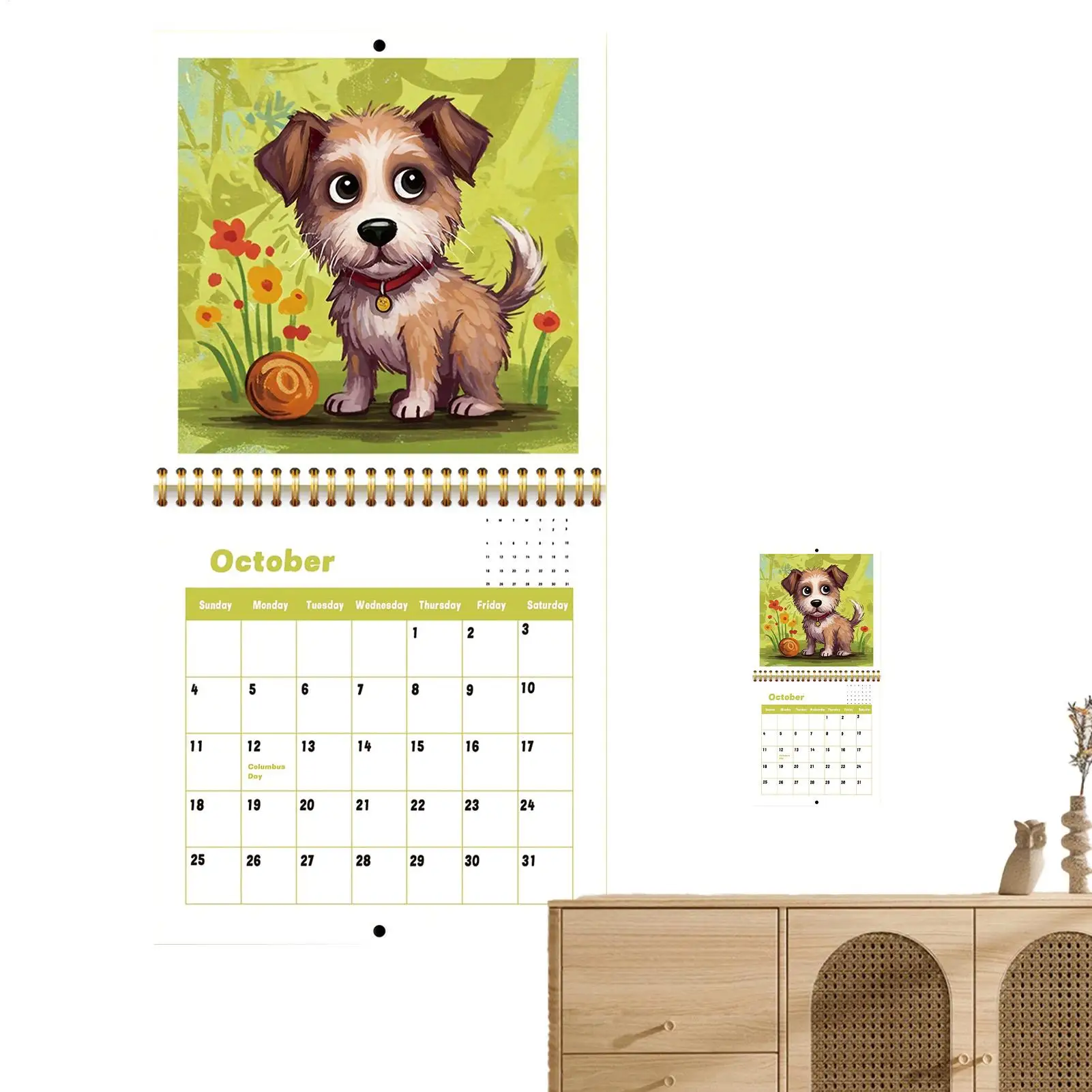 

Desk Calendar 2026 Dog Funny Monthly Planner 2026 Wall Calendar 12 Month For Appointment Agenda Academic Schedule Home Decor