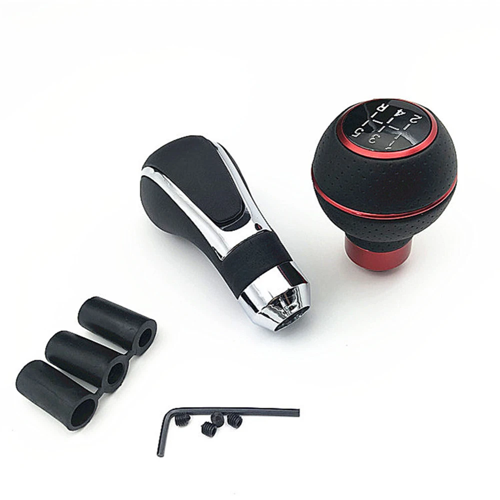 

Universal 5 Speed Car Aluminum Manual Gear Shift Knob Stick Gearstick Shift Shifter Lever Knob Alloy aluminum