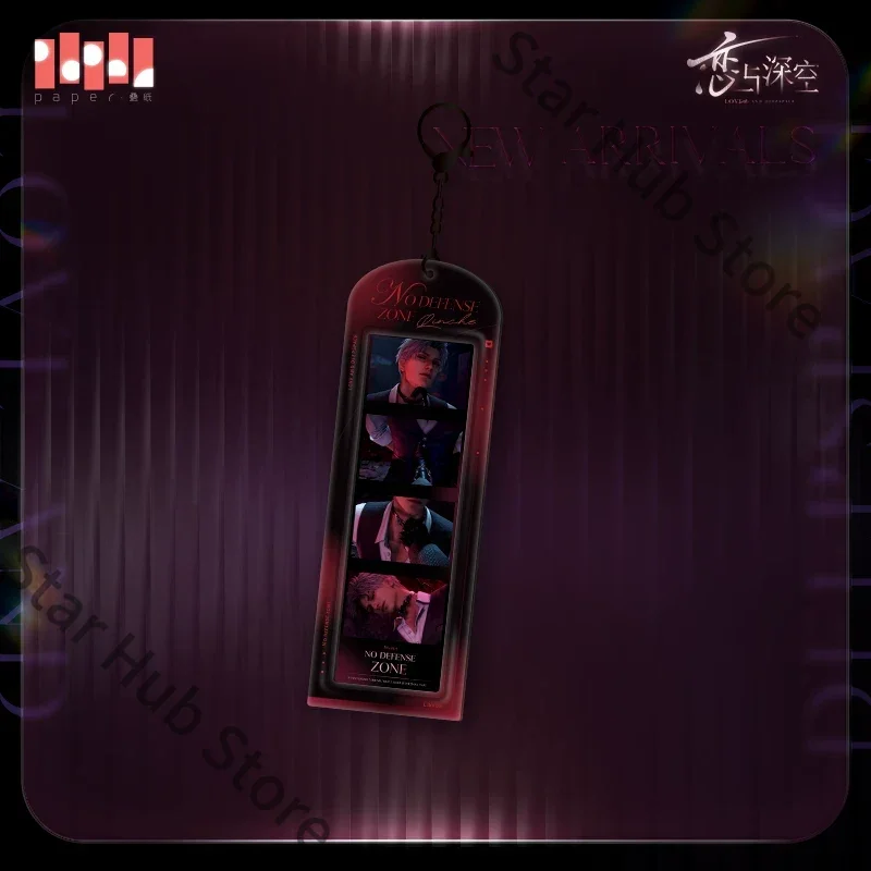 Love and Deepspace Xavier Zayne Rafayel Sylus Four-character Card Cosplay Official Legal Copy Exquisite Souvenir Gifts Anime