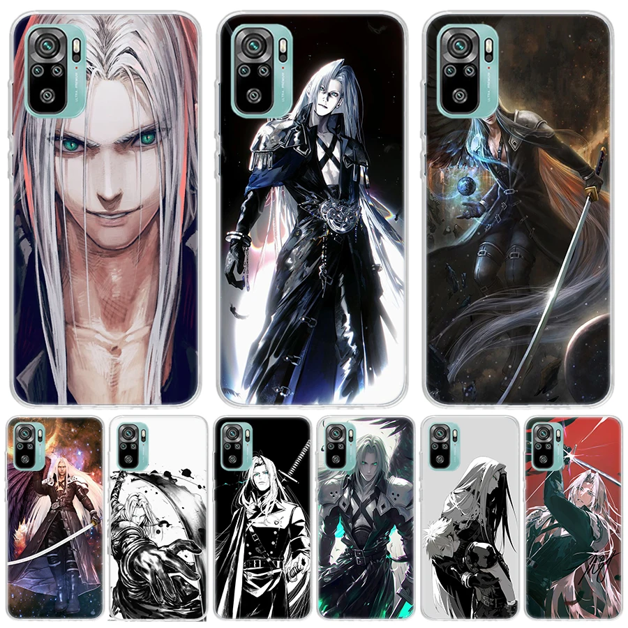 Anime FINAL FANTASY 7 BloodyBeni For Xiaomi Redmi Note 10 9T 9S 9 8 Pro 8T 7 5 Phone Case Mi 12T 11T 10T 9T 12 11 Lite Housing F