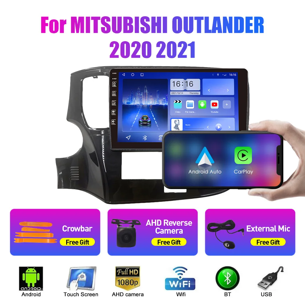 For Mitsubishi Outlander 2020-2021 Android Car GPS Navigation & Reversing Camera Integrated Unit