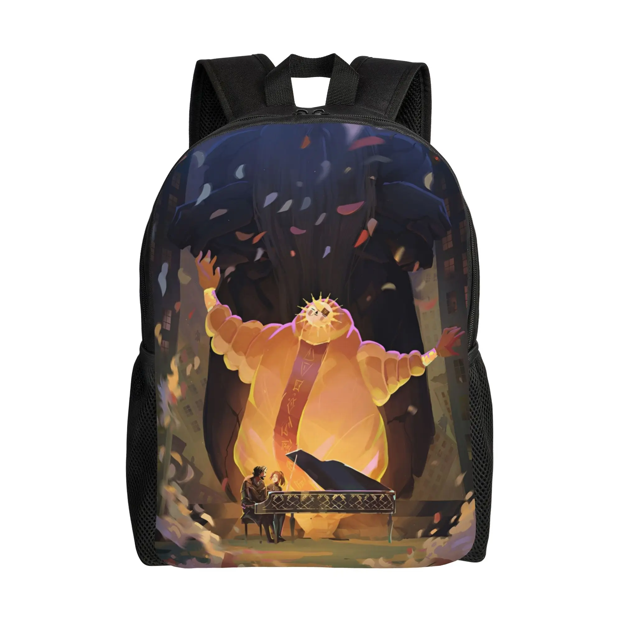 

Рюкзак Clair Obscur Expedition 33 Esquie Classical: городской, студенческий, деловой, для видеоигр, для мужчин и женщин, для ноутбука, холщовый