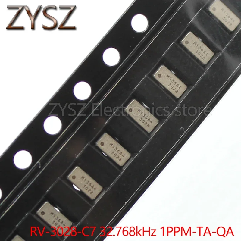 1PCS RV-3028-C7 32.768kHz 1PPM-TA-QA Real-time clock calendar clock New and original  RV-3028-C7 32.768KHZ 1PPM-TA-QC