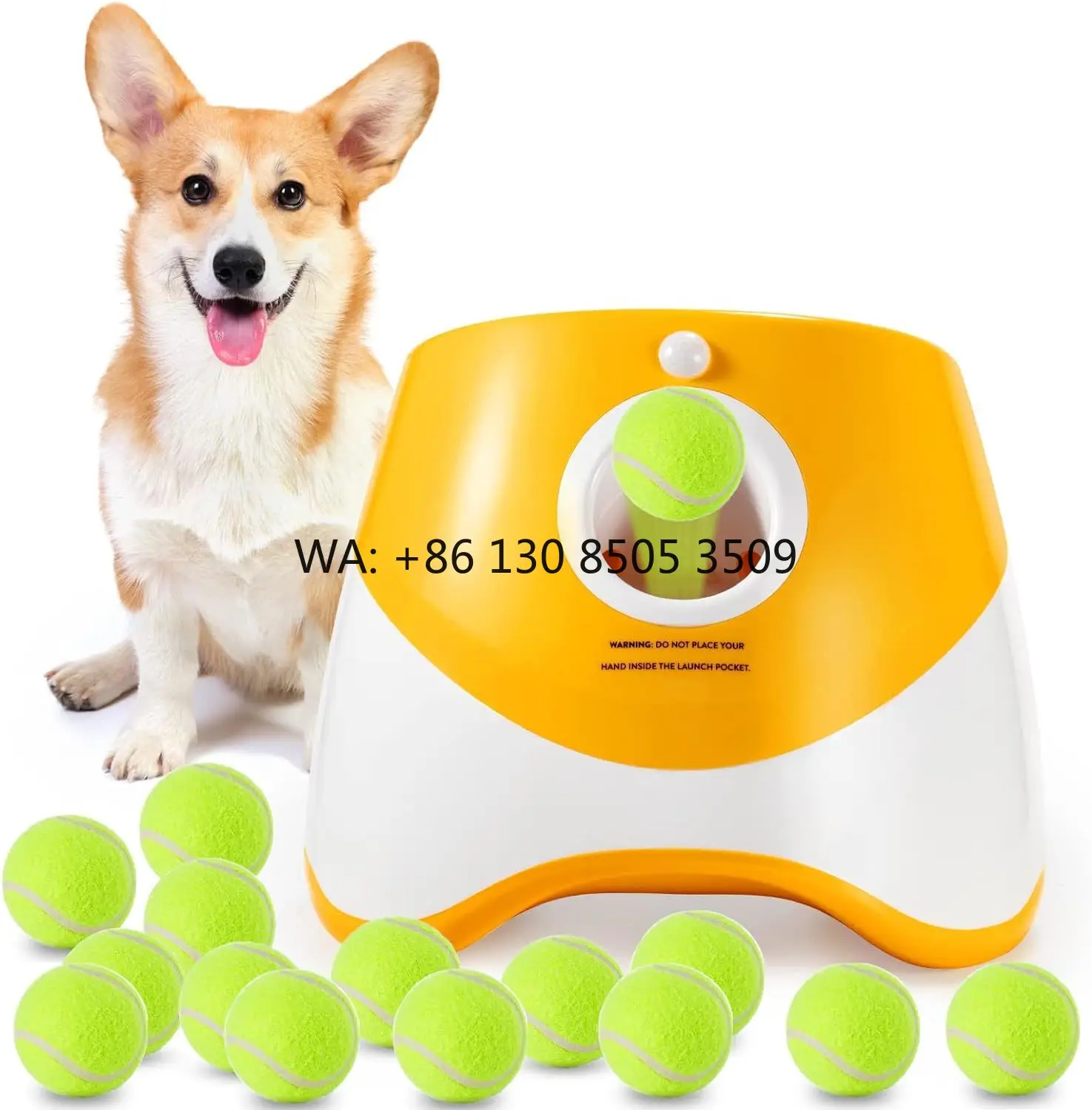 

Factory Price Fast Delivery Puppy Automatic Dog Toy Accessories Ball Launcher Thrower Launcher Thrower Pet Products