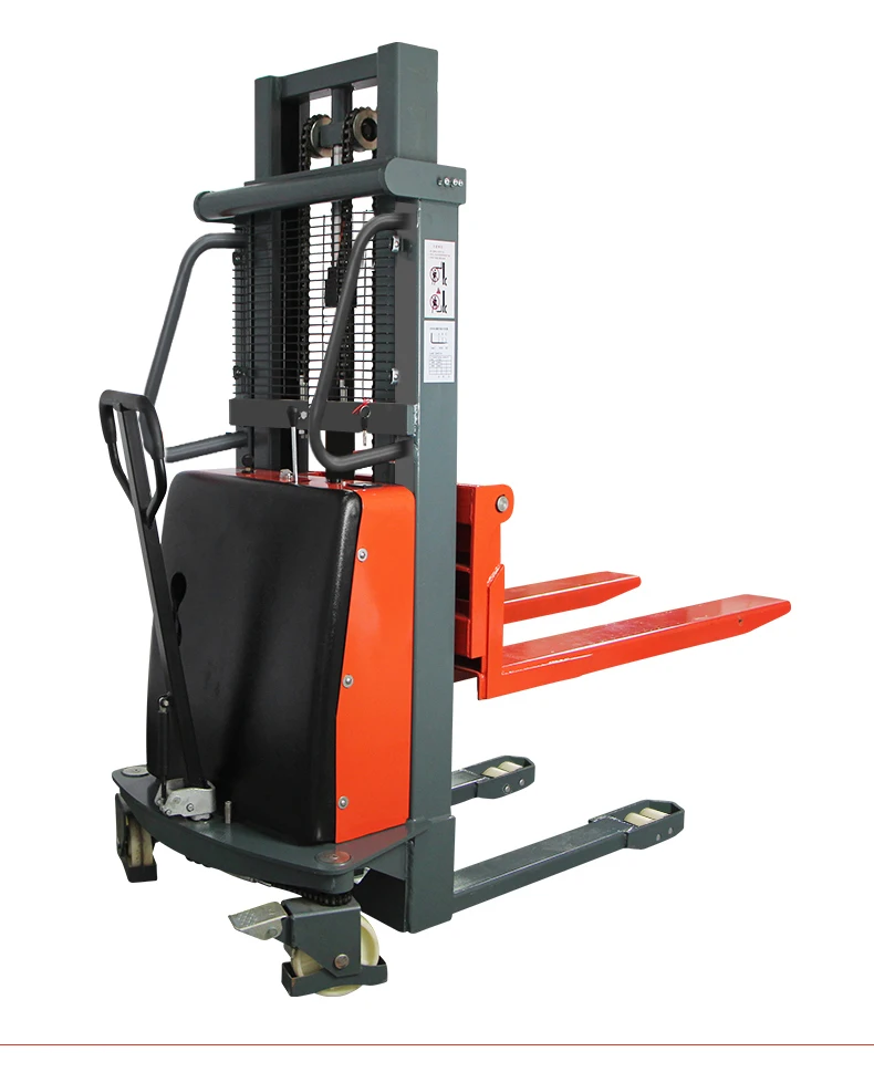 Semi-electric pallet stacker/2-ton pallet truck Electric forklift