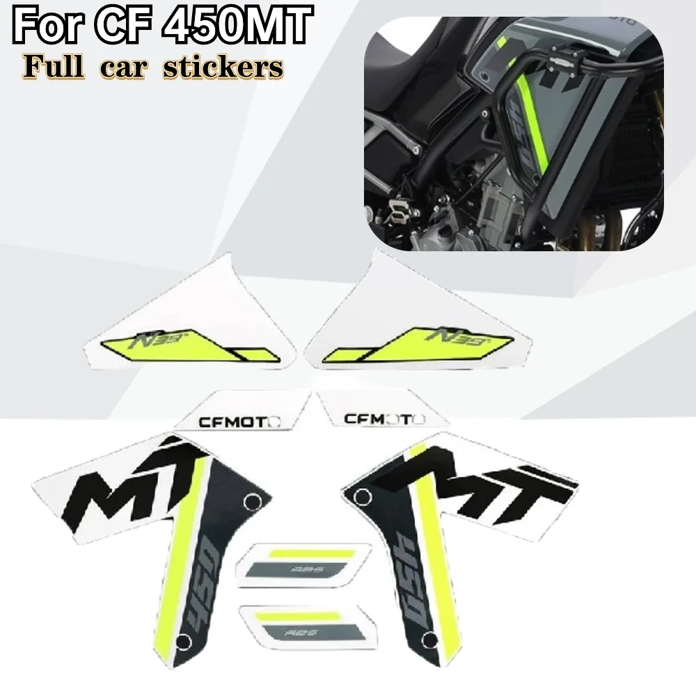 

For CF 450MT 450 MT 450 IBEX 450 Original Motorcycle Accessories Sticker CF400-8-8A Shell Guard Cover All Car Decal Stickers