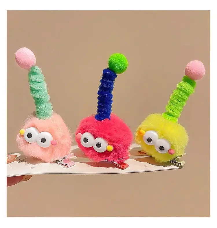 Нечеткая-заколка-для-волос-из-плюшевого-материала-зимние-аксессуары-для-волос-для-девочек-раствор-для-волос-милый-животный-дизайн