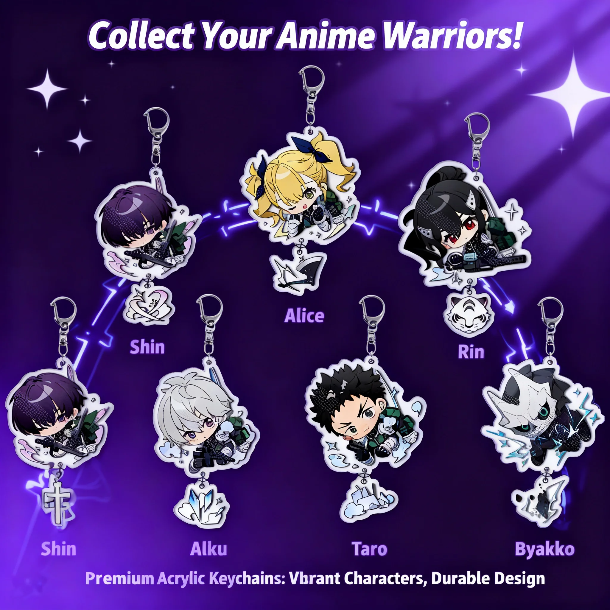 

Акриловый брелок-подвеска Monster 8 Ichikawa Reno, аксессуары для аниме-фигурок, в наличии