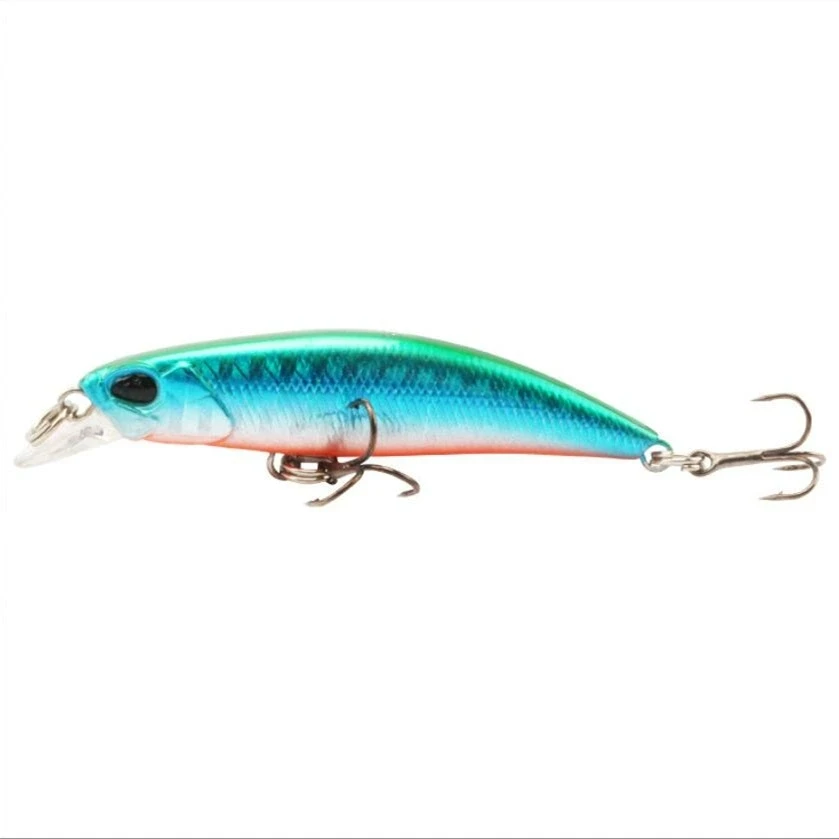 Señuelo Minnow Hundible con Ojos 3D – Cebo Duro Wobblers y Crankbait - imagen 3