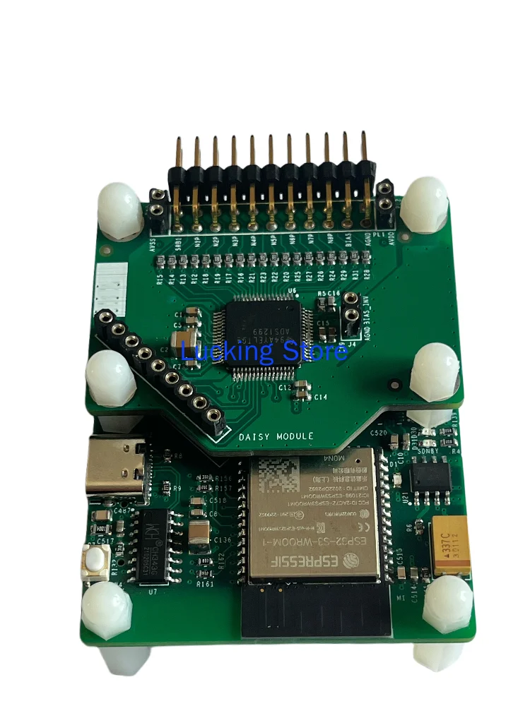 ADS1299 EEG Acquisition Module WiFi+USB Version 8/16 Channel EEG/BCI Sensor