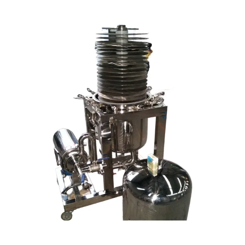 100L Industrial Automatic Activated Carbon Filter Machine for Whisky Spirits Brewing AC 220V Liquid Purification Equipment