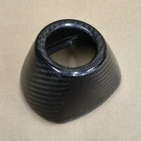 Punta final de fibra de carbono solo para tubo silenciador de escape de motocicleta FMF