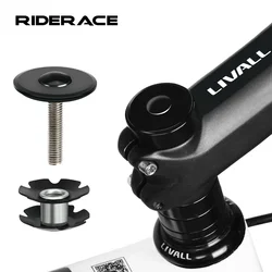 Bike Headset Stem Top Cap Cover Bicycle Stem Headset Top Caps Bolt Headset Screw Star Nuts For 1-1/8