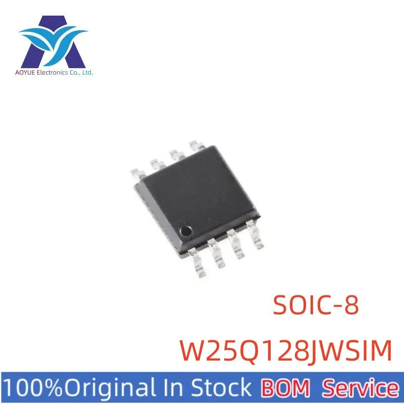 W25Q128JWSIM W25Q128JWSIQ W25Q128JWSJQ P/N: 25Q128JWSQ 25Q128JWSM Q128JWSJQ SOIC-8 TR NOR Flash Series One Stop BOM Service