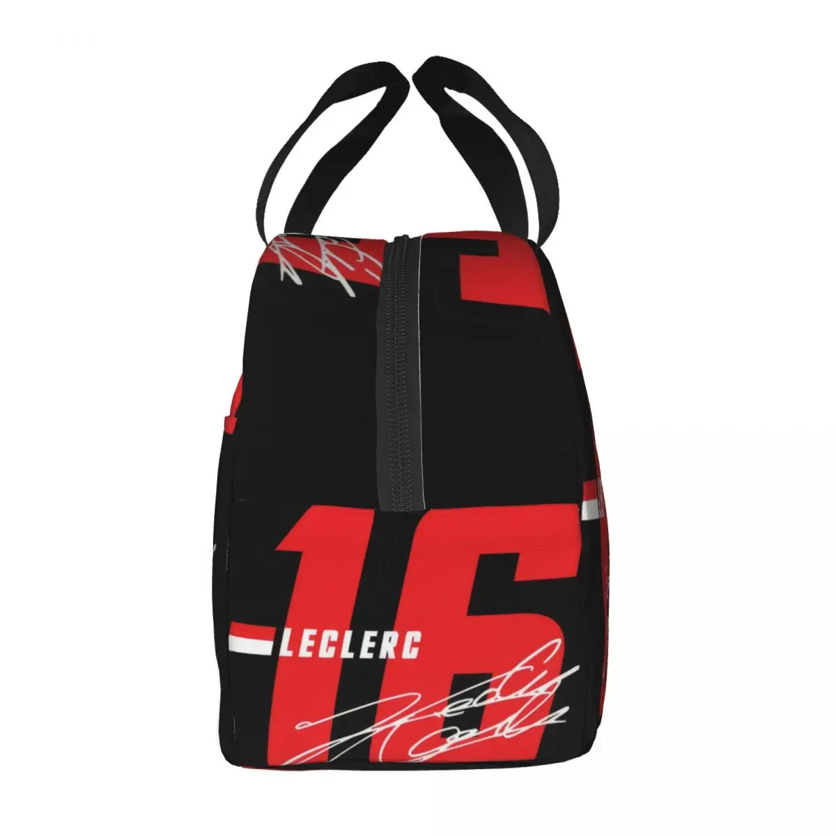 Leclerc 16 Handtekening Nummer Lunchtas Unisex Draagbare Koeler Geïsoleerde Lunchbox Food Bento Box