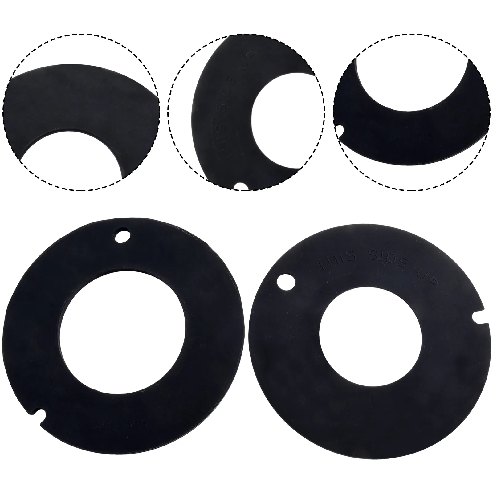 2pcs O-ring RV Toilet Rubber Bowl Seal Kit 385311462 Rubber For Dometic/Sealand/Mansfield/VacuFlush Equippments High Quality