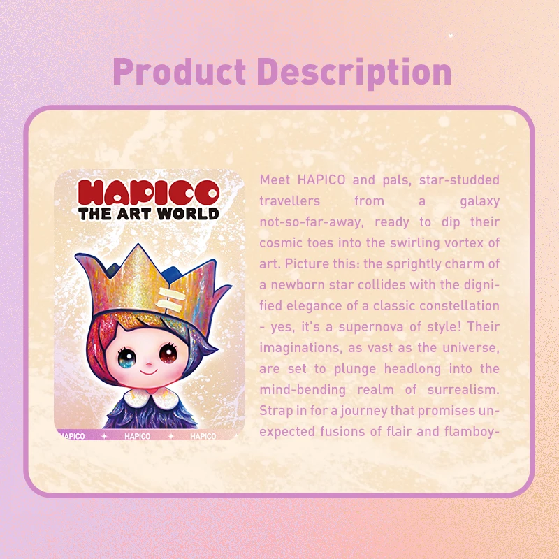 POP MART YOSUKE UENO A Arte World Journey Série Caixa Misteriosa, Caixa cega, 1 12pcs