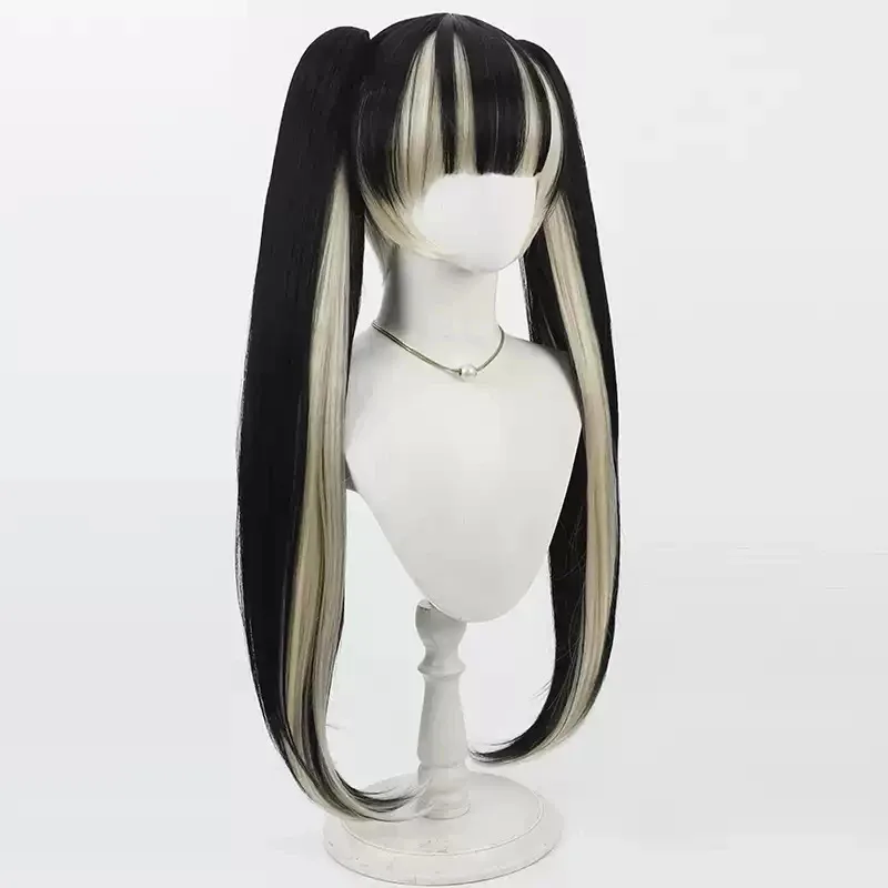

Hololive Virtual YouTuber Juufuutei Raden Cosplay Wig Double Ponytail Heat Resistant Synthetic Hair Halloween Party Role Play