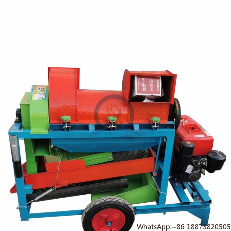 Multifunctional Thresher Corn Husker Machine Agriculture Maize Shellers Peeler Machine