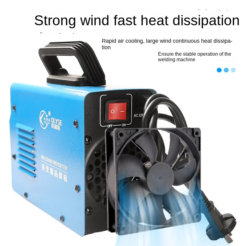 Electric Welding Machine 220V Household Pure Copper Mini Two Phase Electric 255 Welding Portable Household Set