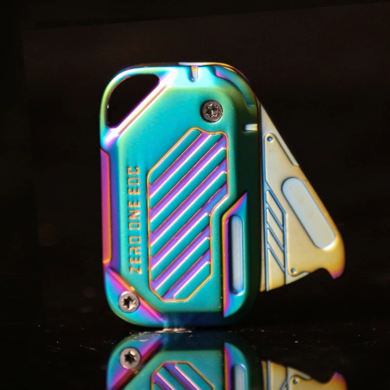 EDC-juguete antiestrés de Metal para hablar la tarjeta, Spinner para dedo, juguetes para aliviar el estrés en la oficina, juguetes para el estrés y la ansiedad del TDAH, regalo para adultos