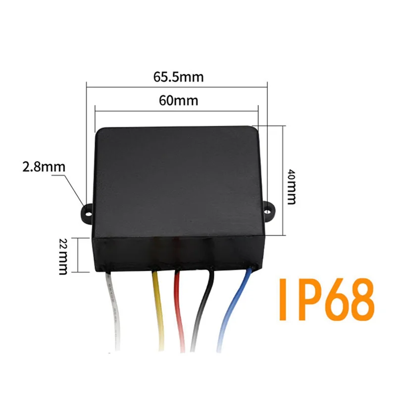 12 فولت 24 فولت سيارة ونش لاسلكي الكهربائية التحكم عن بعد IP68 مع الارسال اليدوي مجموعة شاحنة ATV SUV شاحنة مركبة عدة-A02G #5