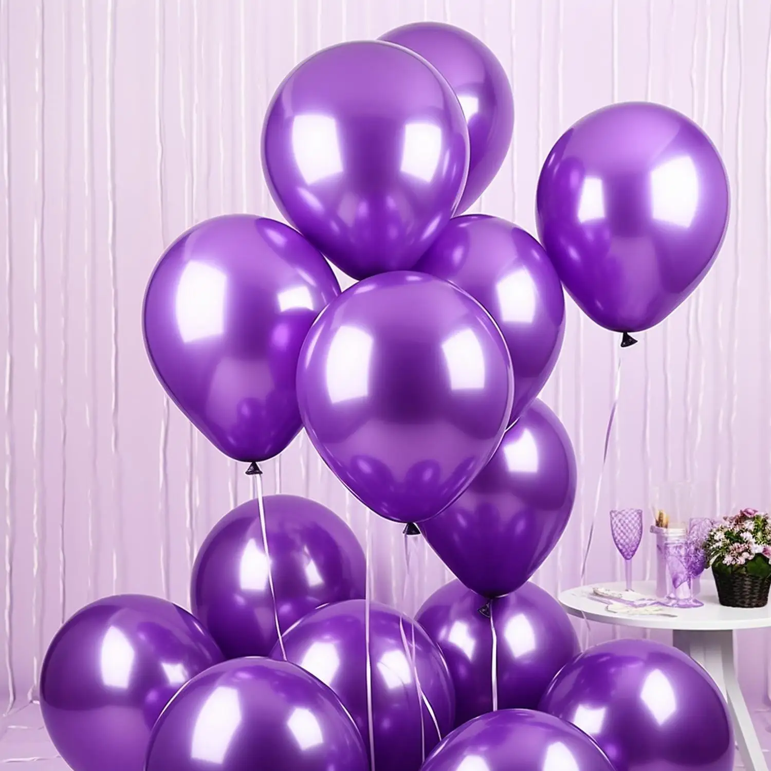 75pcs Set For Birthday Party Birthday Balloons Streamers Decorations Latex Balloon Hanging Swirls Streamers Party Decorations