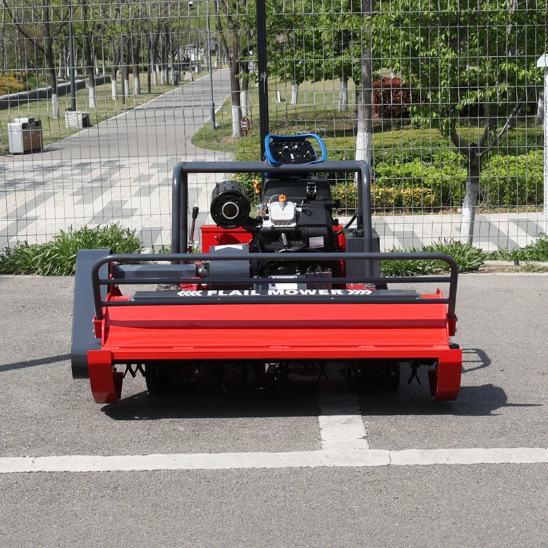 Customized Hot Sales Free after-sales service Flail Lawn Mower Robotic lawn mowers are used on a variety of lawns