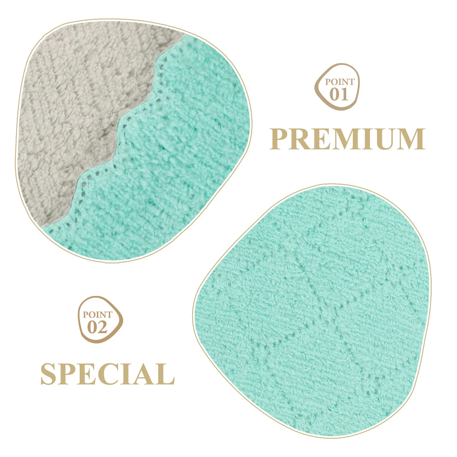 

10pcs Cleaning Cloth Set Kitchen Dish Towels Water Absorbing Reusable Duster Cloth For Plates Glassware Countertop Household