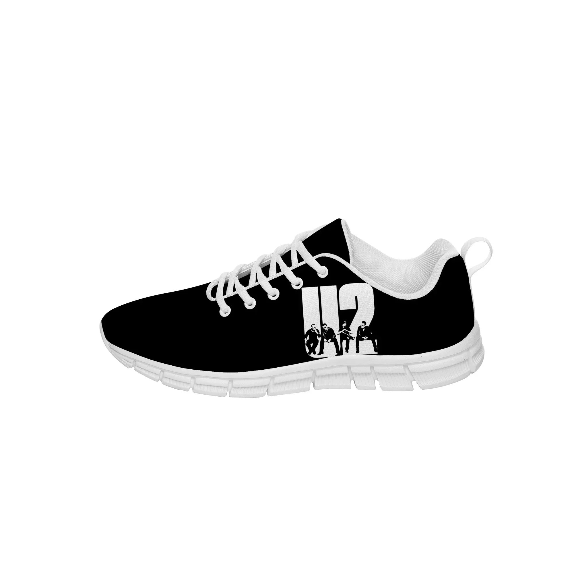 

U2 Sneakers music Rock band Mens Womens Teenager Casual Shoes Canvas Running Shoes 3D Printed Cloth Breathable Lightweight shoe
