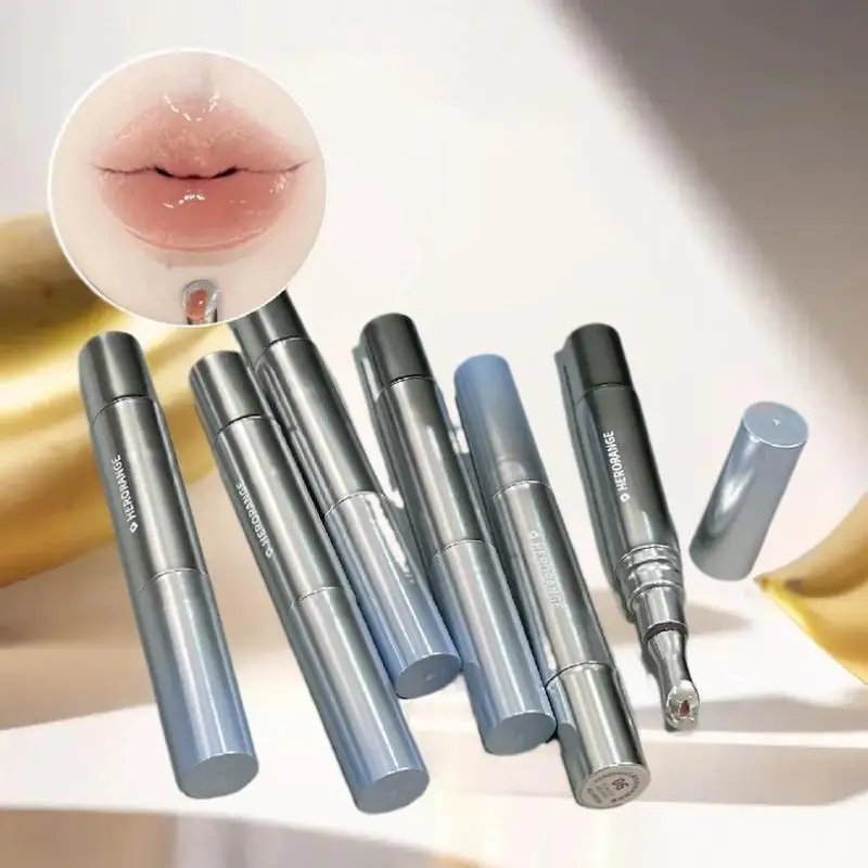 HERORANGE Lipgloss, langanhaltender, feuchtigkeitsspendender Lipgloss, Lippenpflegekosmetik für alle Hauttypen, Valentinstagsgeschenk, Geburtstagsgeschenk