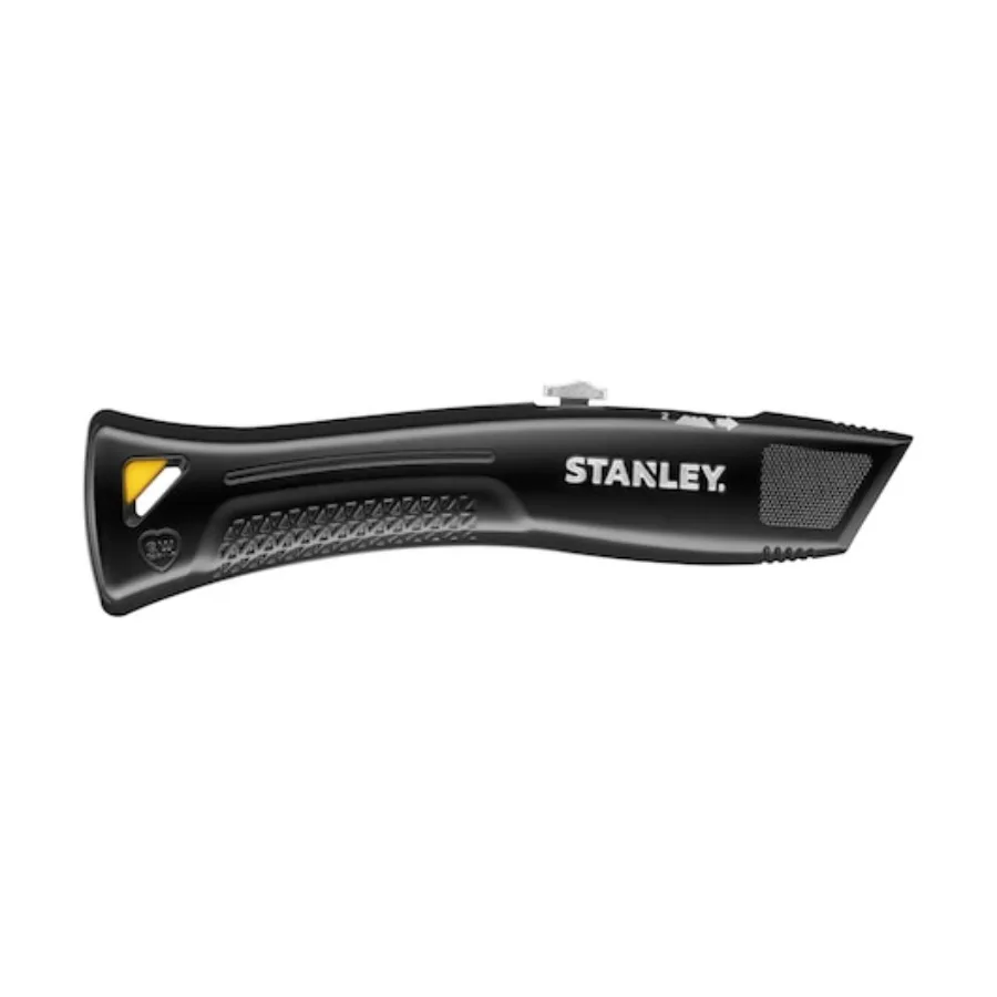 Cuchillo Multiusos Stanley FatMax FMHT10504-0 de 170 mm con Apertura a Una Mano, Cuchillo de Mano Profesional de Alta Resistencia para Trabajos Pesados