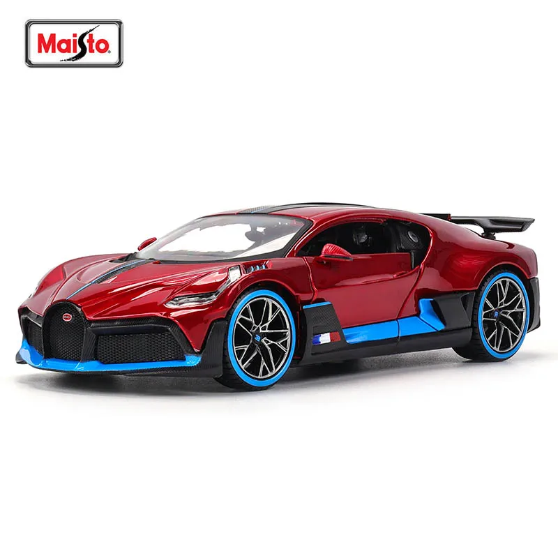 Maisto 1:24 Bugatti Chiron divo Chiron simulation alloy car model crafts decoration collection toy tools gift