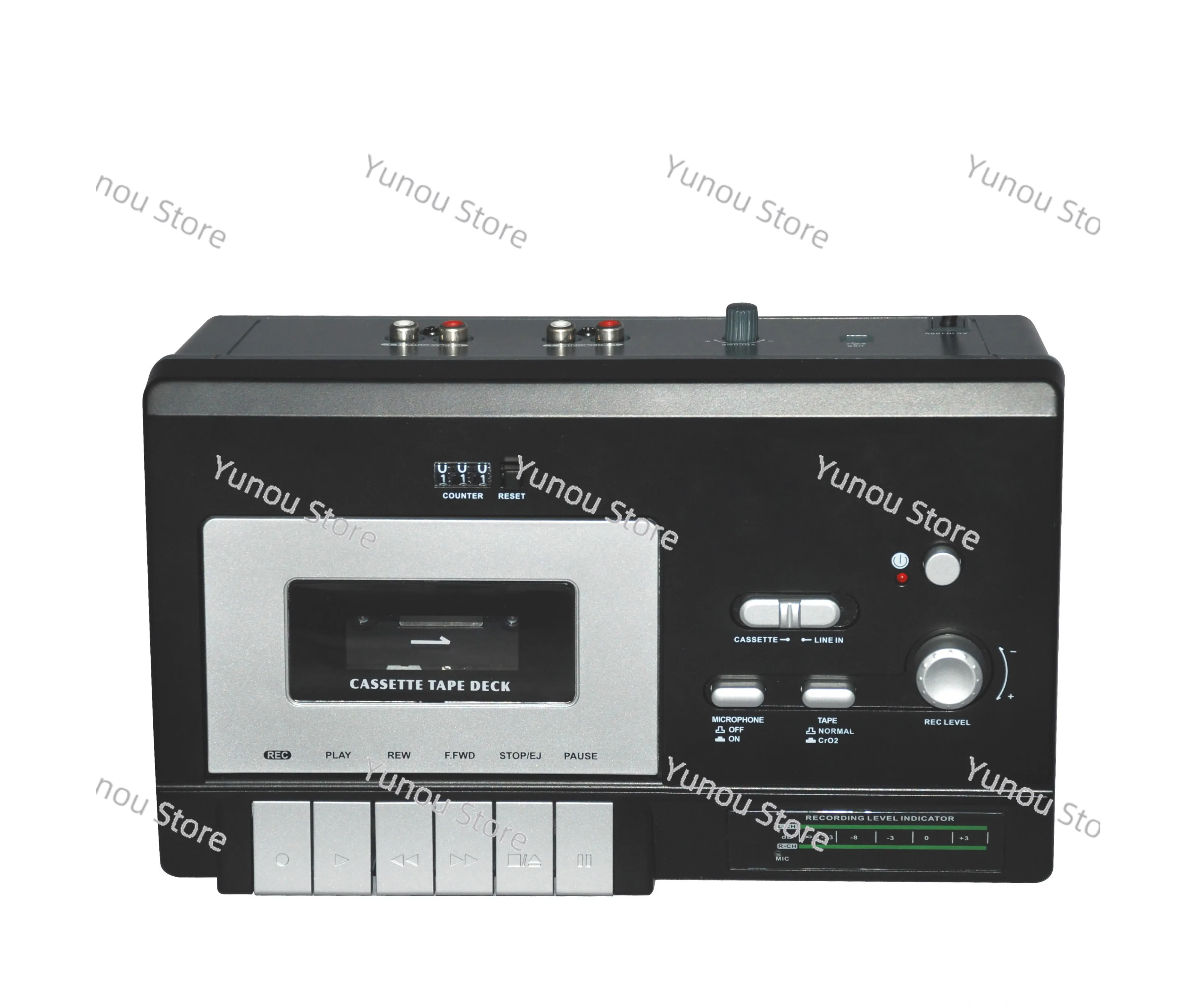 Multi Functional Portable Tape Player with USB To PC Recording and Built-in Mono Recorder