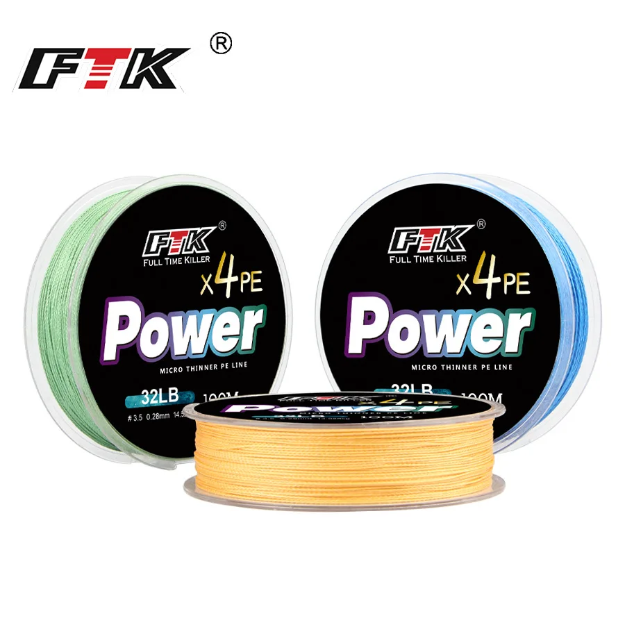 

FTK 100M Fluorocarbon Coating Fishing Line 0.14mm-0.5mm 4.13LB-34.32LB Carbon Fiber Monofilament Line Carp Fishing Sinking Line