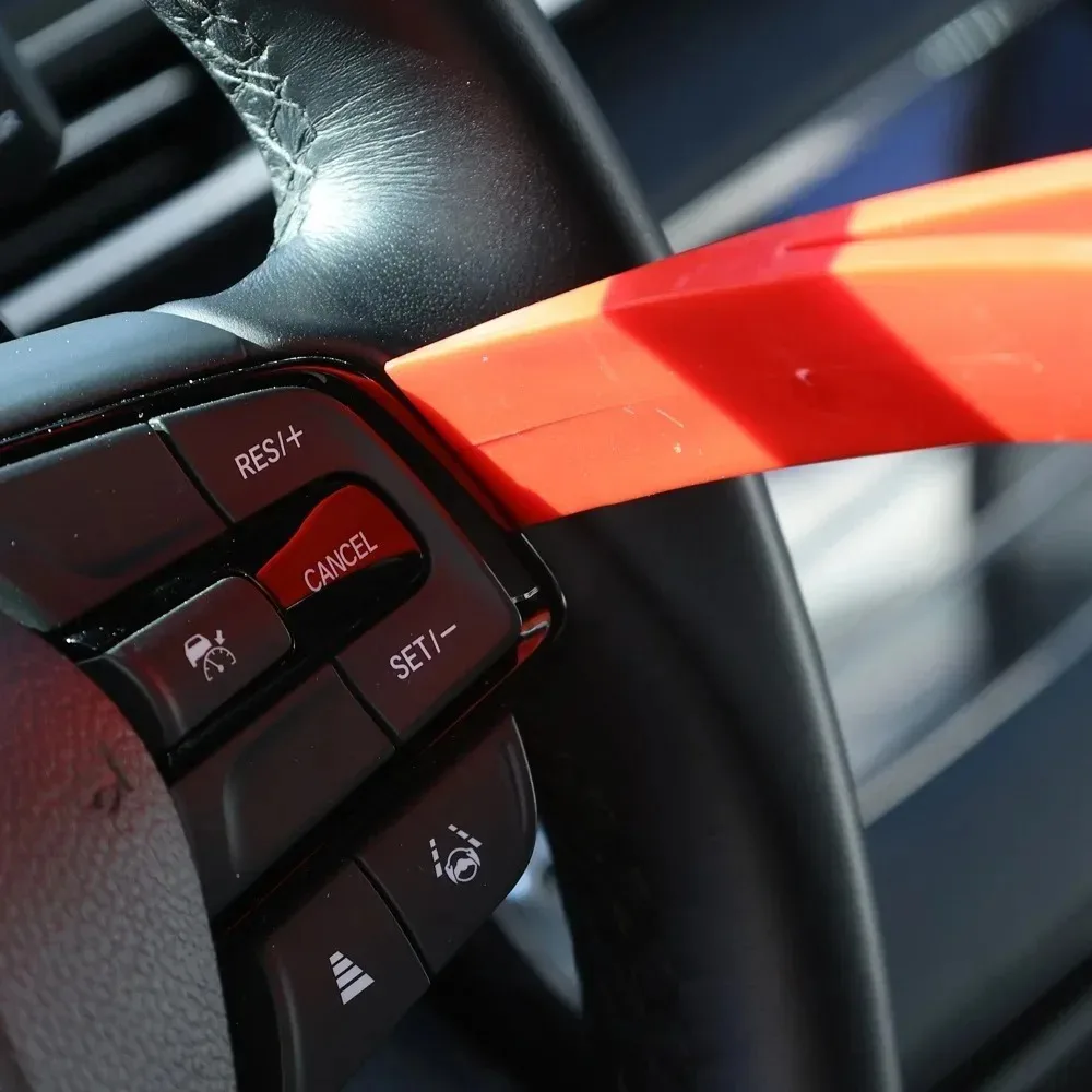 Ferramenta de reparo de barra de alavanca de plástico para remoção de guarnição interior do carro universal ergonômico clipe de painel de porta automática curioso mão desmontar ferramenta