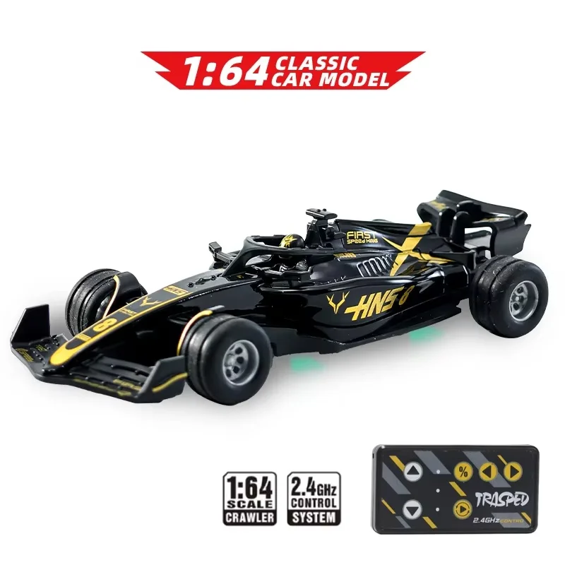 F1 フォーミュラレーシングカー 1/64 RCカー ミニ 2.4G アプリ制御